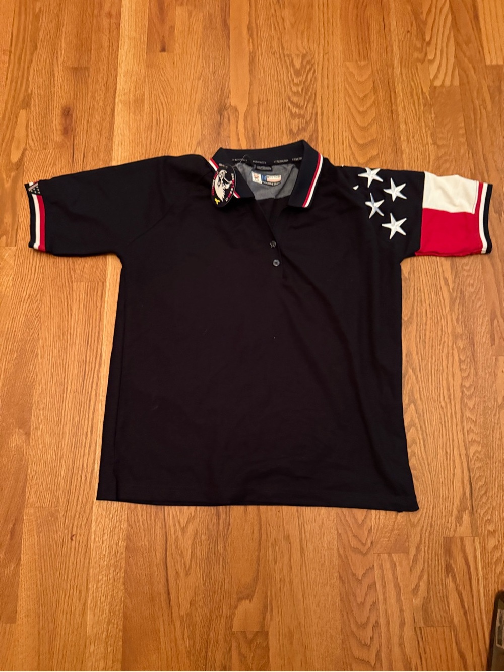 Ladies patriotic shirt by Rock Point New
